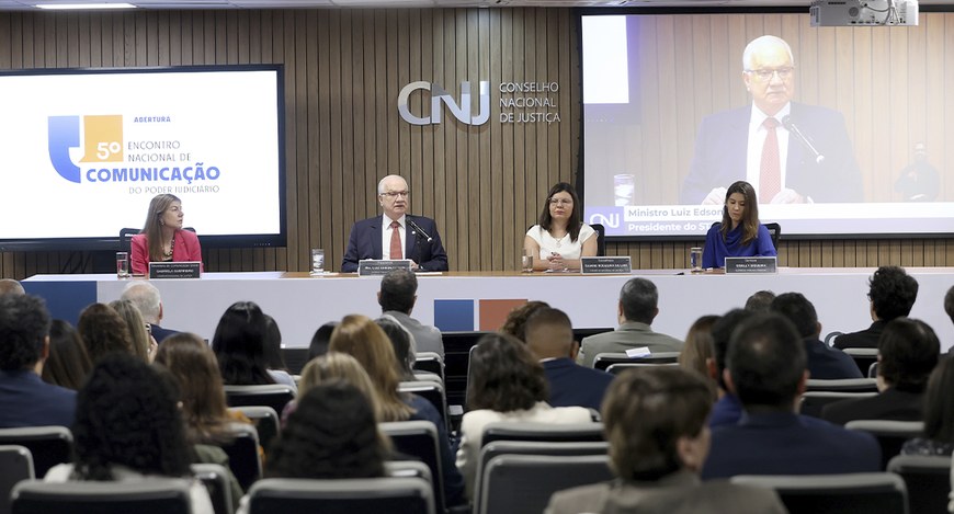5º Encontro Nacional de Comunicação do Poder Judiciário no CNJ
