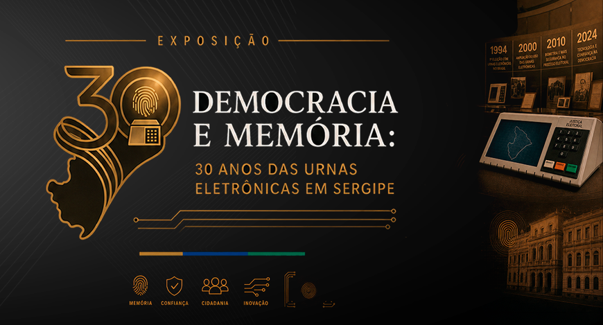 Mostra apresentará a linha do tempo da participação política em Sergipe