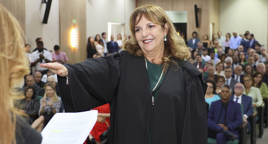 Magistrada assume a condução da Justiça Eleitoral sergipana para o biênio 2026–2028