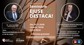 Evento será realizado no dia 25 de novembro e as inscrições são gratuitas