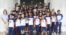 Mais de 70 estudantes conheceram a sede do Tribunal nesta sexta (20)