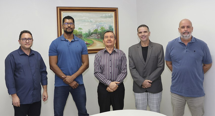 Cosme Rodrigues, Jeirlan Correia, José Carvalho Peixoto, Rubens Lisboa e Evandro Lima.