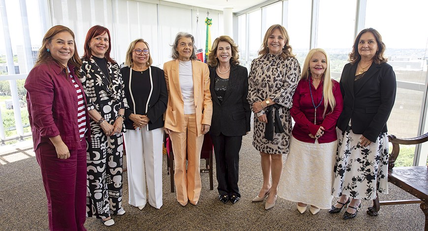 Presidente do TRE-SE participa de reunião no TSE com a ministra Cármen Lúcia