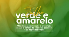 O mês é marcado pela campanha nacional de conscientização sobre hepatites virais e câncer de cab...