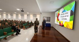 Instrução abordou planejamento da segurança, crimes eleitorais, garantias eleitorais e logística...