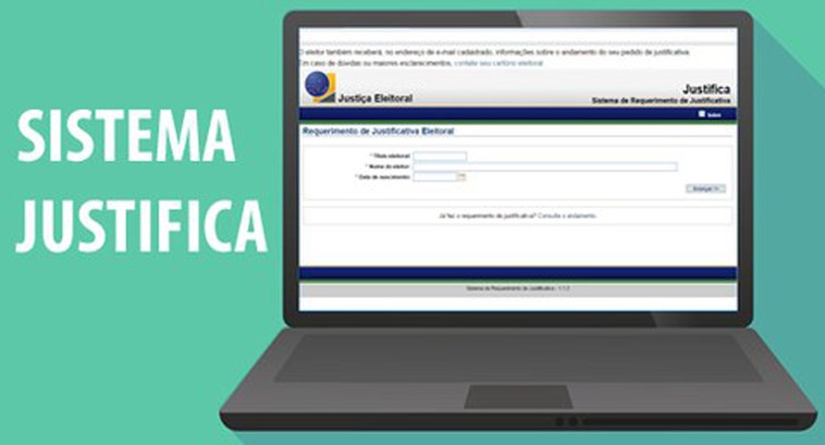 Eleitor que estava fora do país no dia da eleição pode justificar ausência às urnas pela internet Sistema Justifica permite que votante informe motivo de não comparecimento em 30 dias após o ret...