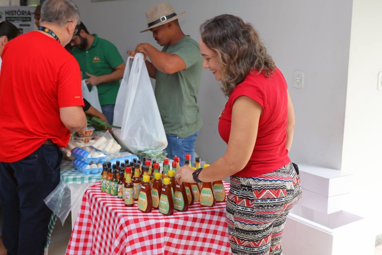 Feira de produtos orgânicos no TRE-SE