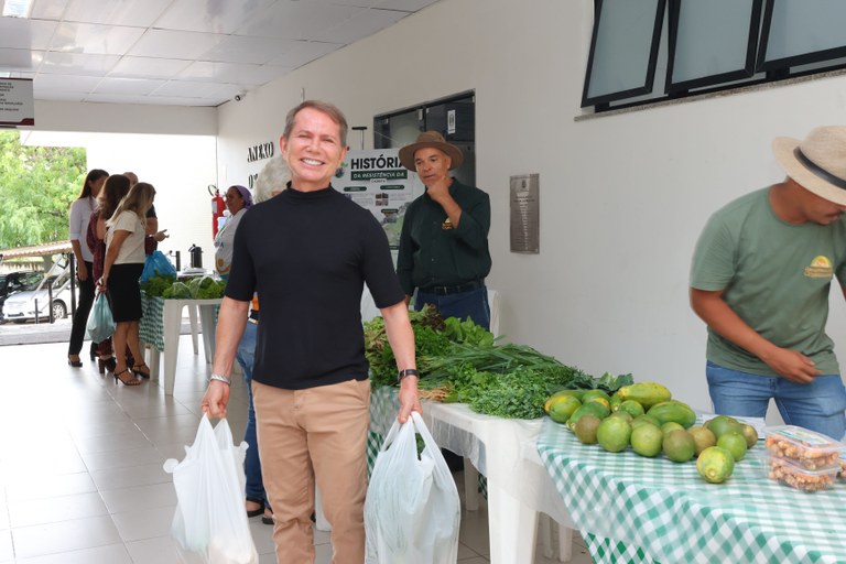 Feira de produtos orgânicos no TRE-SE
