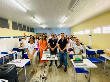 30ª ZE promoveu o Projeto Jovem Eleitora e Eleitor em Cristinápolis e Tomar do Geru