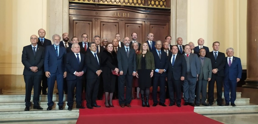 Reunião do Colégio de Presidentes de Tribunais Regionais Eleitorais é aberto com foco na garantia da democracia Reunião do Colégio de Presidentes de Tribunais Regionais Eleitorais é aberto com foco na garanti...