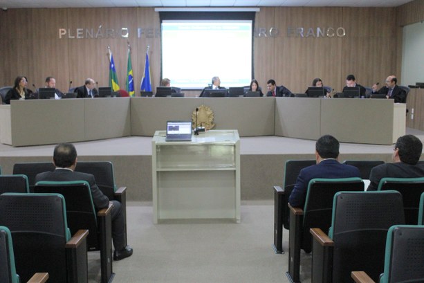 Sessão plenária TRE-SE Corpo Valmir e Talysson