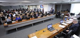 TRE-SE CCJ do Senado durante votação