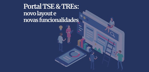 TRE-SE Clip - Novo padrão visual para os portais do TSE e dos TREs Novo padrão visual para os portais do TSE e dos TREs