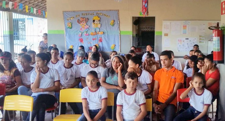 TRE-SE EJESE leva Projeto Eleitor do Futuro para Escola Rural Barrocão