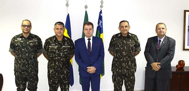 TRE-SE Visita General Moura TRE-SE Visita General Moura