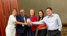 O prêmio foi entregue durante o Encontro Boas Práticas: CGE 2023-2023