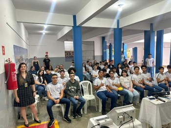 Cerca de 440 estudantes entre 14 e 18 anos participaram das atividades