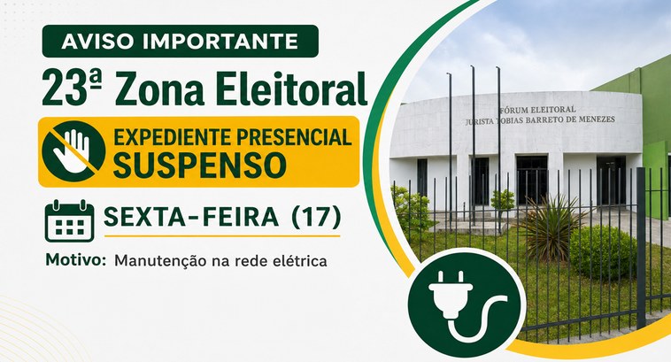 Medida ocorre em razão de manutenção na rede elétrica