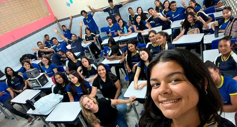 28ª Zona Eleitoral leva conhecimento sobre o Processo Eleitoral a estudantes