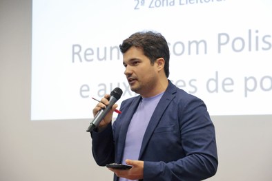 2ª Zona reúne polistas e auxiliares na reta final de preparação do 2º turno das eleições