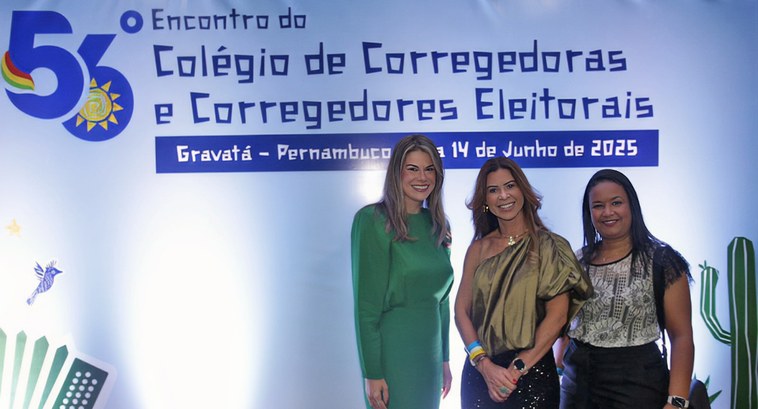 56º Encontro do Colégio de Corregedoras e Corregedores Eleitorais do Brasil O evento aconteceu em Gravatá-PE