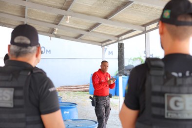 A atividade ocorreu na Academia de Polícia Civil de Sergipe (ACADEPOL)