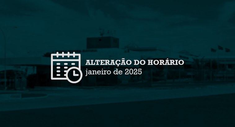 Alteração do horário de expediente em janeiro de 2025 Confira as mudanças