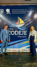 O evento reúne representantes das Escolas Judiciárias Eleitorais de todo o país