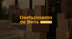 Aviso: desfazimento de bens