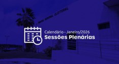 Devido ao recesso forense, as sessões só serão retomadas na quarta-feira, 21 de janeiro
