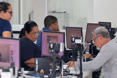 A central de atendimento provisória, que estava funcionando complexo desportivo do SESI, já está...