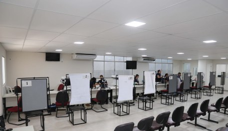 A central de atendimento provisória, que estava funcionando complexo desportivo do SESI, já está...