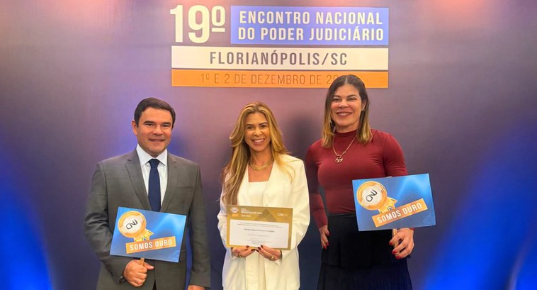 CLIP SITE Gestão de excelência: TRE-SE é agraciado com o Selo Ouro pelo Conselho Nacional de Justiça