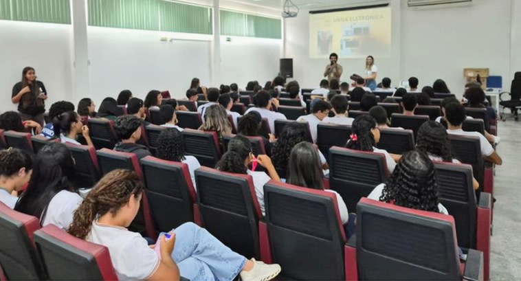 projeto Eleitora e Eleitor do Futuro no IFS de Itabaiana