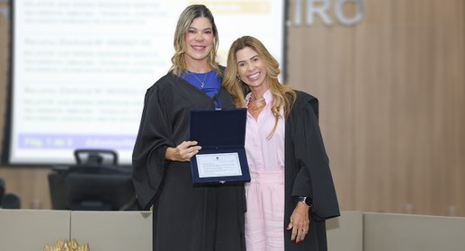 Juíza Dauquíria de Melo Ferreira encerra o biênio no TRE-SE