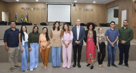 Estudantes da UniPio visitam o TRE-SE e acompanham sessão de julgamentos