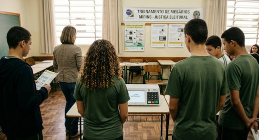 A iniciativa desperta a formação cidadã e promove a compreensão sobre o processo eleitoral