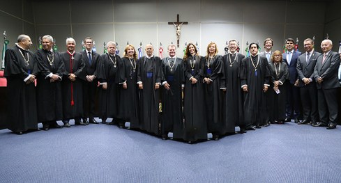 O Des. Ricardo Múcio presidiu o TRE-SE no biênio 2017 / 2019