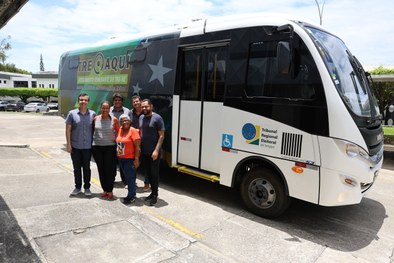 Conheça o novo veículo que será utilizado no Atendimento Biométrico Itinerante 