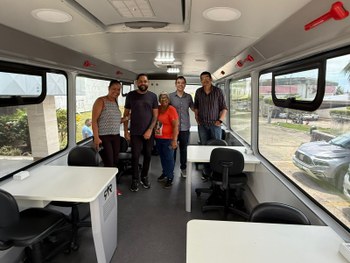 Conheça o novo veículo que será utilizado no Atendimento Biométrico Itinerante 