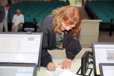 A magistrada ocupará a vaga de membro titular na classe desembargador