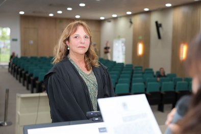 A magistrada ocupará a vaga de membro titular na classe desembargador