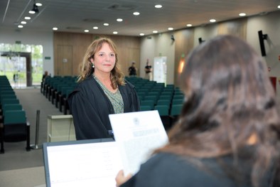 A magistrada ocupará a vaga de membro titular na classe desembargador