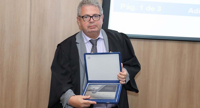 Despedida do Des. Roberto Porto O magistrado tomou posse no TRE-SE no dia 9 de fevereiro de 2021