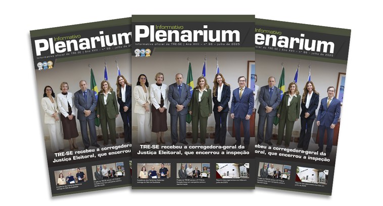 Edição de Julho de 2025 do informativo Plenarium O informativo Plenarium ressalta a visita da ministra Isabel Gallotti, corregedora-geral da Just...