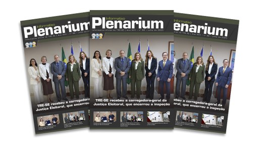 O informativo Plenarium ressalta a visita da ministra Isabel Gallotti, corregedora-geral da Just...