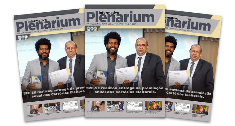 Matéria de capa destaca a premiação anual dos Cartórios Eleitorais