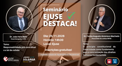 Evento será realizado no dia 25 de novembro e as inscrições são gratuitas