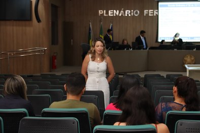 As(os) futuros bacharéis acompanharam a sessão plenária, além de visitarem o Centro de Memória e...