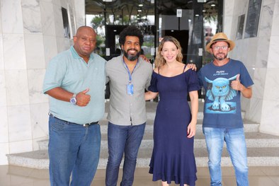A visita faz parte do projeto Jovem Eleitor